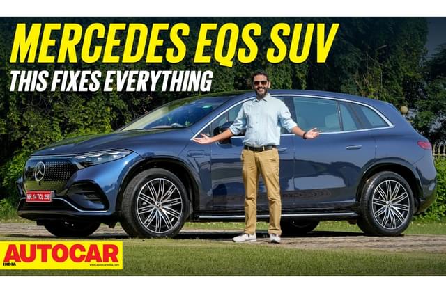 Mercedes EQS SUV video review